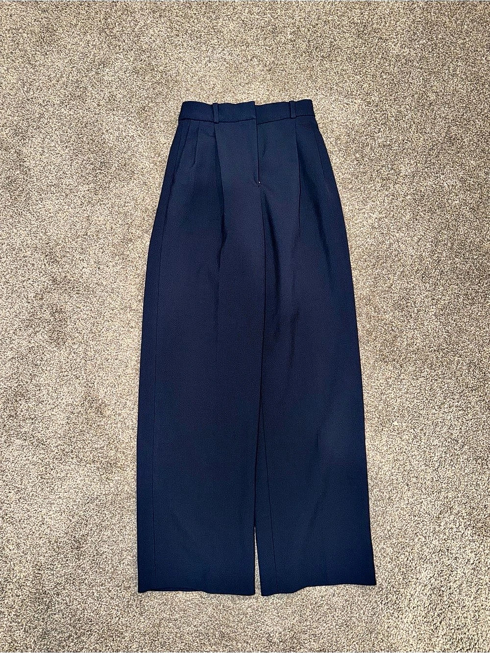 Aritzia Babaton Agency Pant Wide Leg Pants Blue Size 00